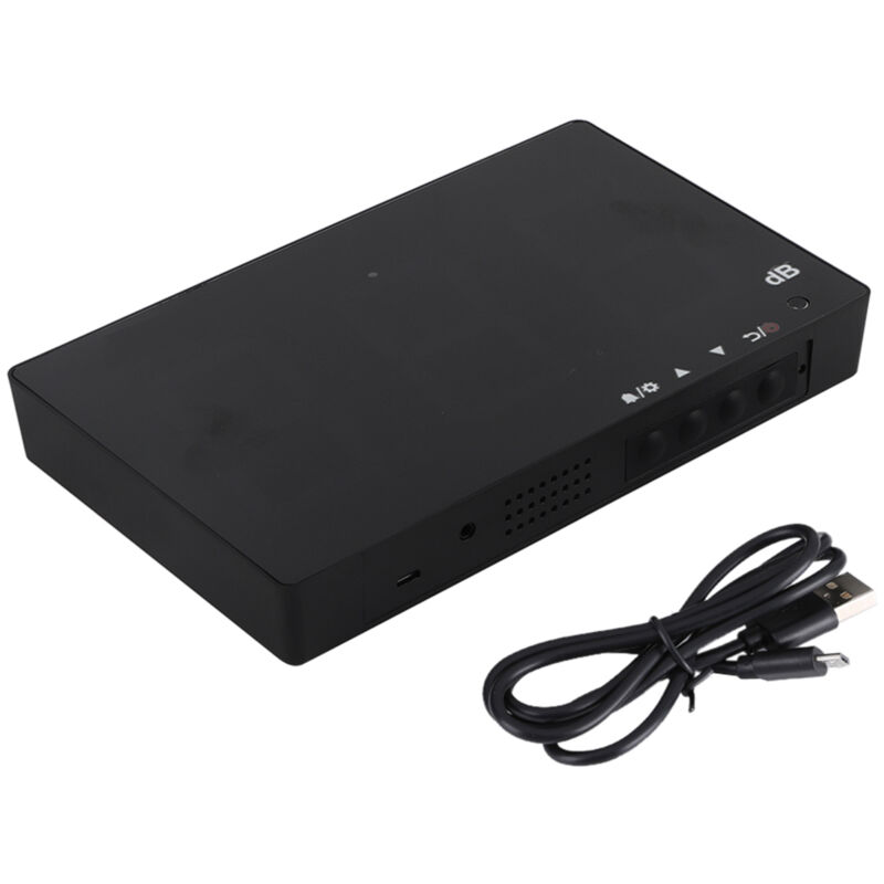 Eosnow - Sonomètre numérique - Écran lcd 9,6 pouces - Mesure 30-130 dB - Pour analyse de bruit professionnel - Affichage mural