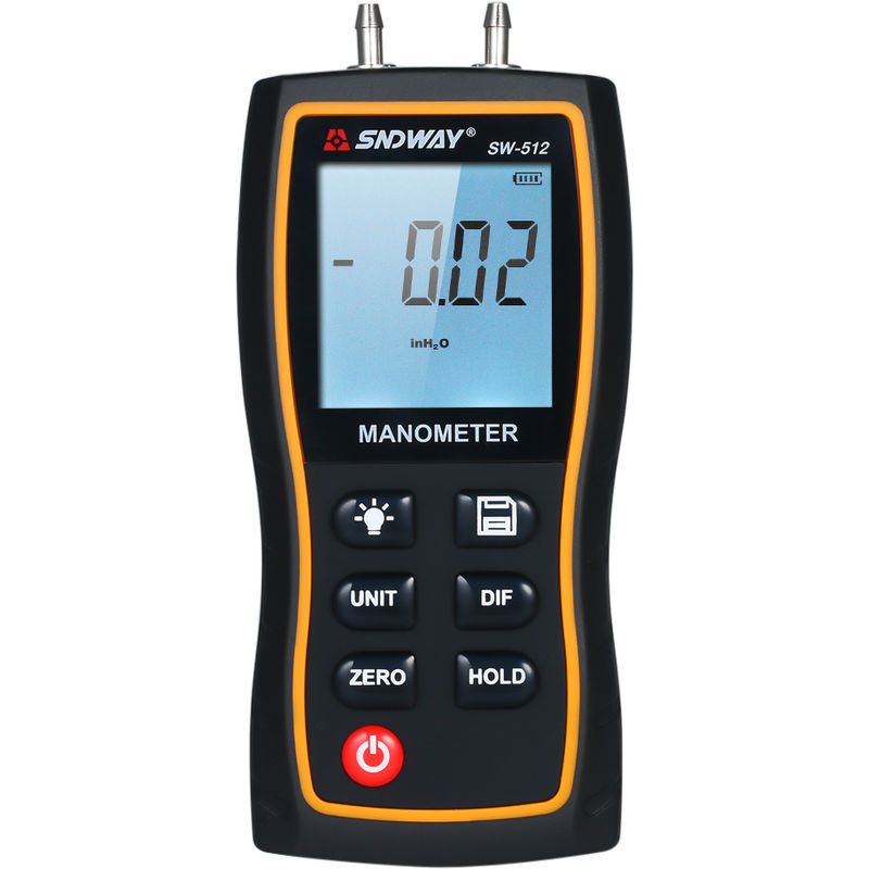 

SNDWAY, manometro digital, medidor de presion de aire, con 11 unidades de medida / ± 13.79kPa