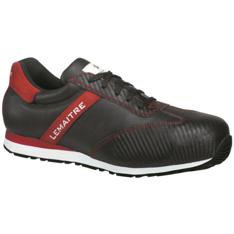 Sneaker di sicurezza Lemaitre S3 Ben SRC Rosso / Nero 43