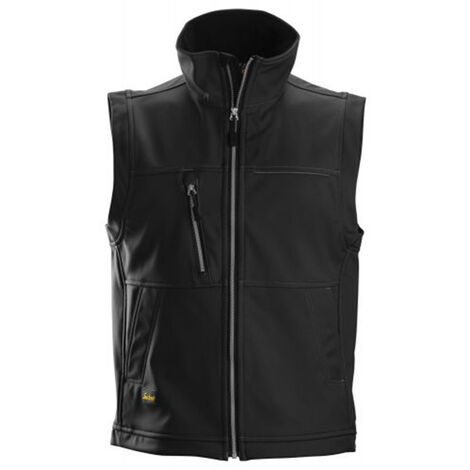 SNICKERS CHALECO SOFT SHELL ROPA / MANOS TALLA L COLOR NEGRO