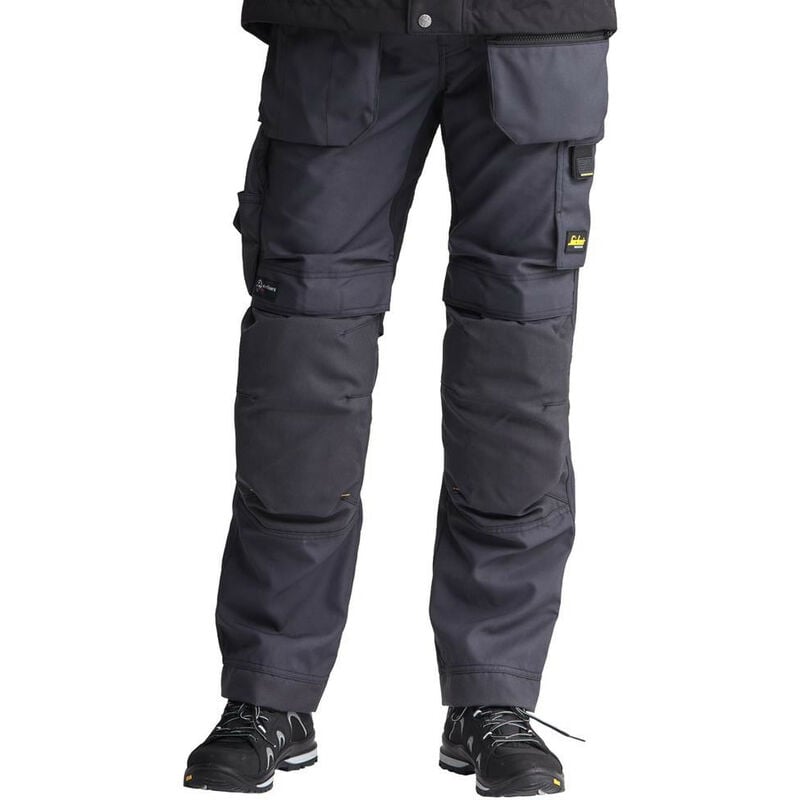Women's AllroundWork Trouser with Holster Pockets - Black 31'' w x l - Black - Snickers