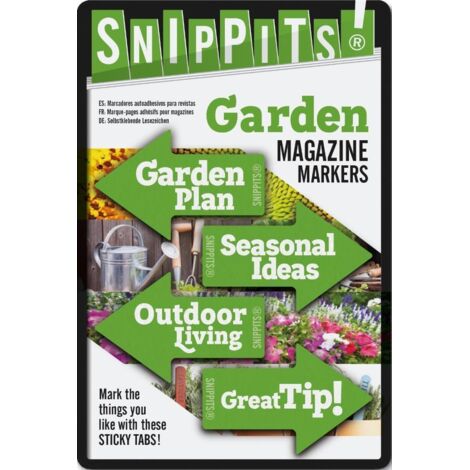 Snippits Garden selbstklebende Gartenmarkierungen