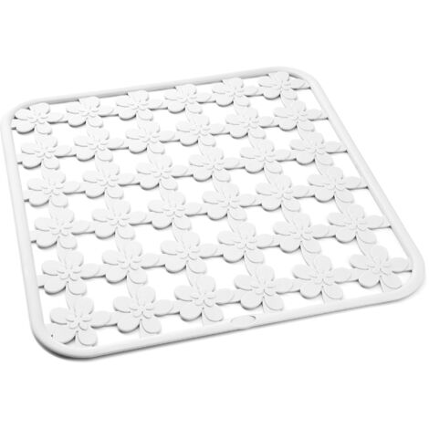 Snips  Tappeto Lavello  Salva Lavello  30,5 x 29 cm  Plastica Riciclata  Colore Bianco  Made in Italy 