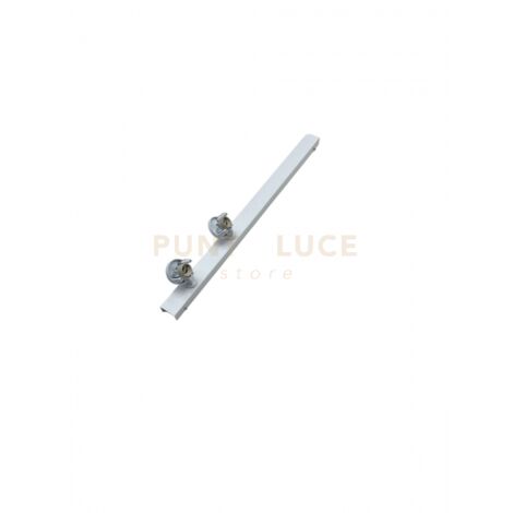 Snodo Base 2 luci portalampada incluso bianco attacco GU10 sistema modulare di faretti componibile testine non icluse orientabili