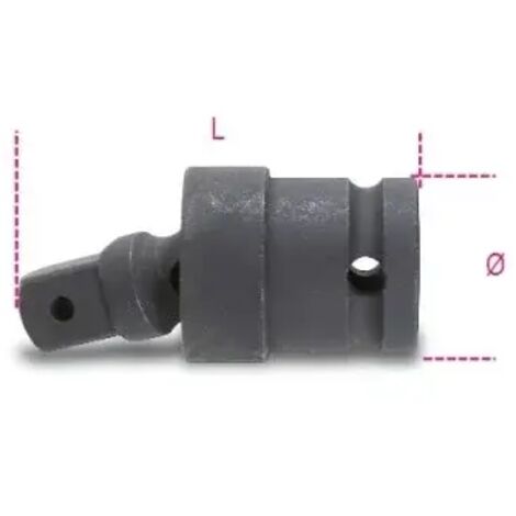 Snodo Con Attacchi Quadri Maschio E Femmina 1/2" Fosfatato - Beta 720/25
