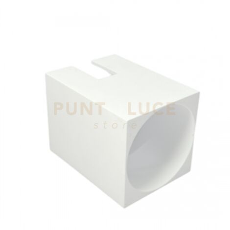 Snodo Cover "quadrato" per art.8290-8292 bianco