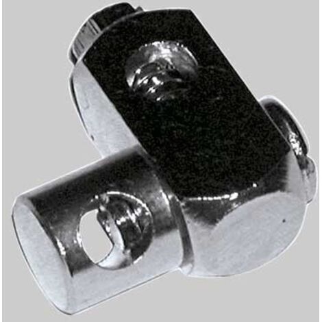 SNODO DOPPIO IN OTTONE QUADRO - -