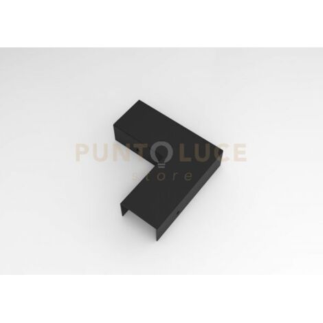 Snodo Giunto angolo 90° nero per articolo 8290-8292