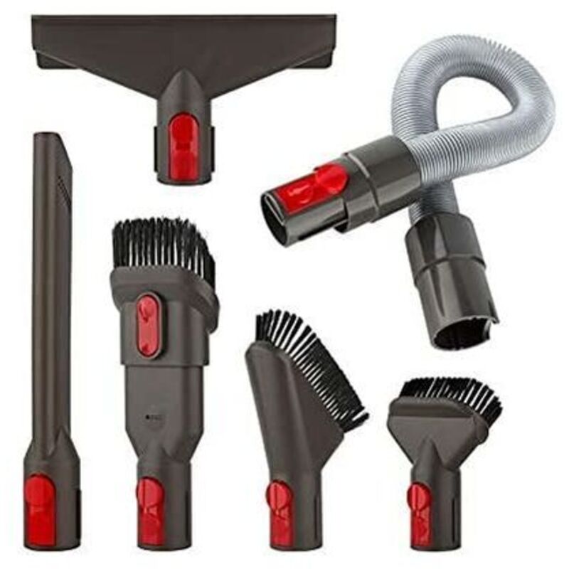 Neige - Snow Accessory Kit Attachment Kit with Extension Hose for Dyson V7 V8 V10 V11 SV10 SV11 Cordless Vacuum Cleaner (6 in 1)