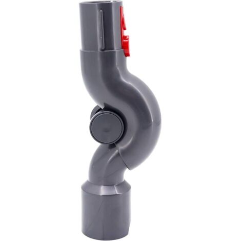 Snow Adapter for Dyson V7 V8 V10 V11 Vacuum Cleaner Multi-Angle Rotation Up/Down Adapter for Low Cabinets Quick Release - Gray