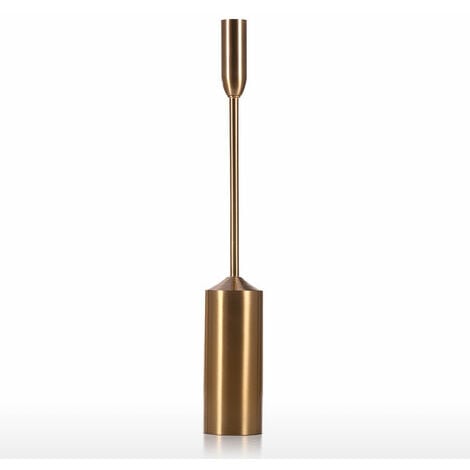 Snow-Long Pole Candle Holder 6 Metal Pillar Candlelight Diner Ideal Candle Holder Table Ornament Wedding Decoration