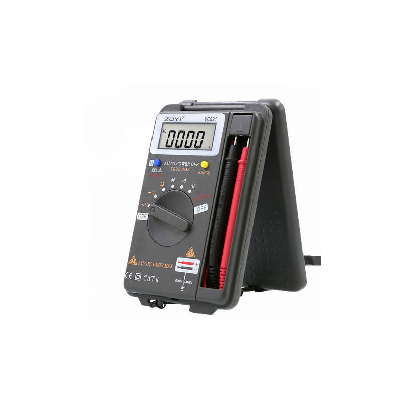 Snow-Mini Pocket Digital Multimeter Voltmeter Ammeter Resistance Tester Ohm Volt Amp Meter 4000 Counts