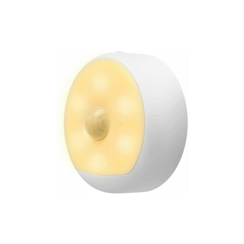 SnowMotion Sensor Night Light (Rechargeable),(White)