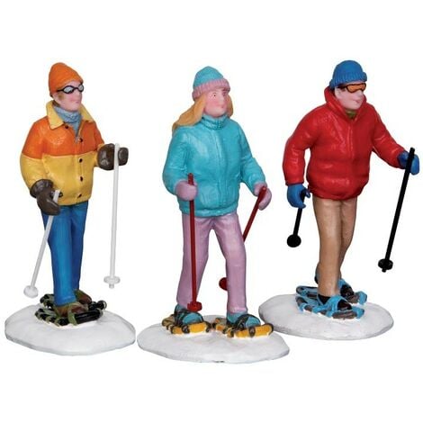 LEMAX Snowshoe Walkers Set of 3 Réf. 22033