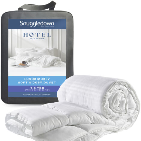 Snuggledown Hotel Luxuriously Soft & Cosy Duvet, 7.5 Tog, Double