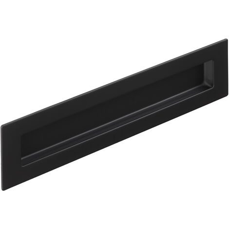 SO-TECH Einlassgriff EL-11 200 x 50 mm schwarz matt (doppelt pulverbeschichtet)