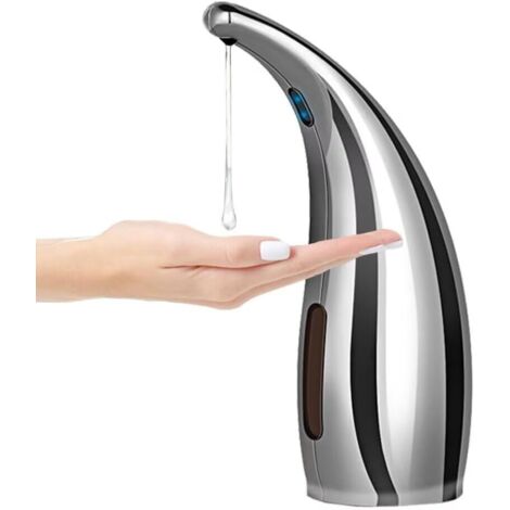 Soap Dispenser,Touchless Bath Kitchen Countertop Automatic Soap Dispenser with Infrared Motion Sensor,IPX6 Waterproof.Perfect for Bathroom and Kitchen