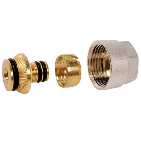 Sobre de 2 conectores Eurocon para multicapas (sobre de 2 piezas) 3/4" x 16