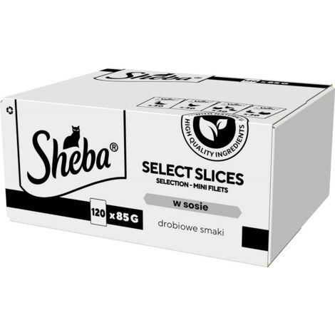 Sobre de salsa de ave SHEBA 120x85g