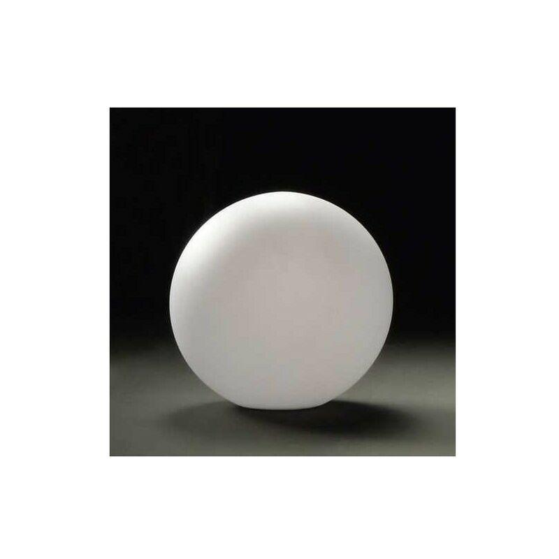

lámpara para jardin bola blanca 1 Luz AVORIAZ de - Mantra