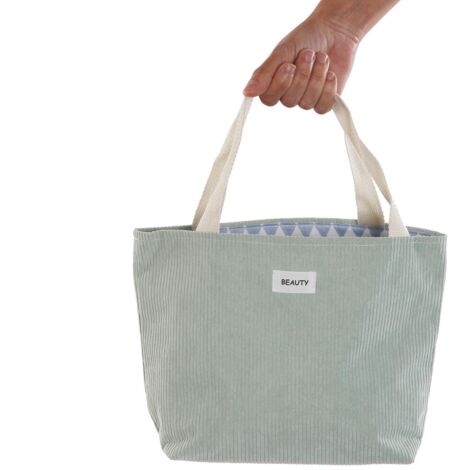 Sobremesa 1xE14 Blanco Azul 42x17x17cm MODA