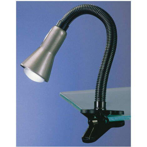 Sobremesa Flexo Aluminio 1xE14 Con Clip Trio Lighting