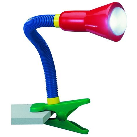 Sobremesa Flexo Multicolor 1xE14 Con Clip Trio Lighting