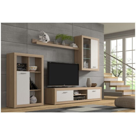 Sobremesa Mansonia E27 cuero beige