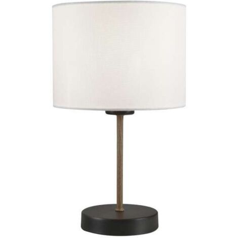 Sobremesa modelo Berta acabado negro/blanco, 35 cm(alto) 20 cm(ancho) 20 cm (fondo)