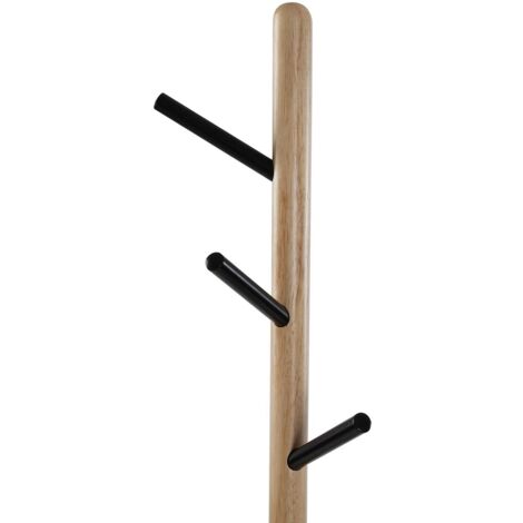 Sobremesa Pequeña 1xE14 Negro Verde Natural 42x18x18cm CONGO