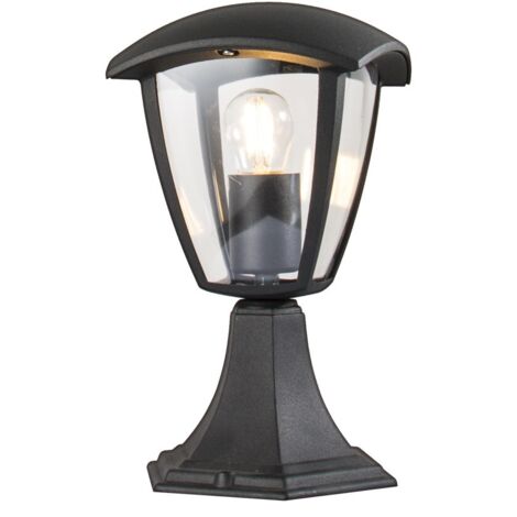 Sobremuro exterior ip44 durham 1xe27 negro sobremuro exterio