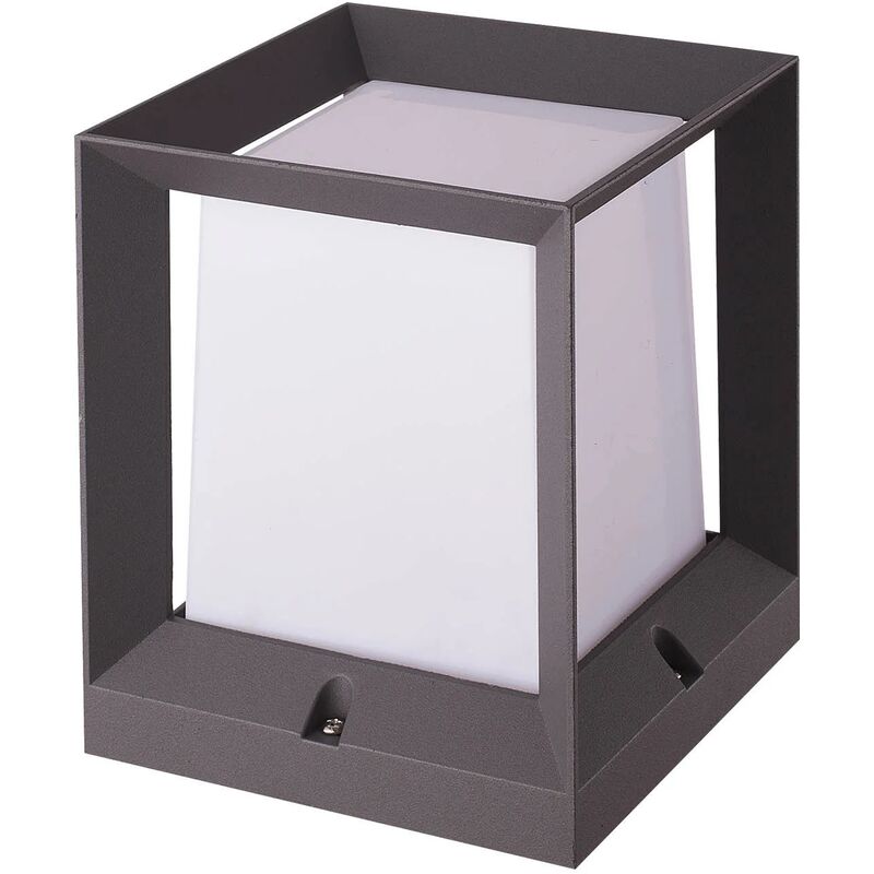 

SOBREMURO EXTERIOR SNOWDROP 16CM E27 ANTRÁCITA - Lúzete