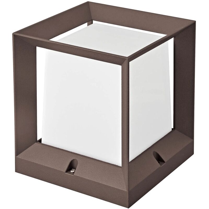 

SOBREMURO EXTERIOR SNOWDROP 16CM E27 MARRÓN - Lúzete