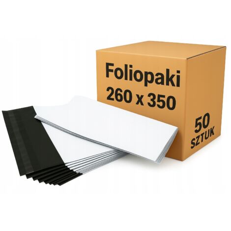 Sobres de aluminio para mensajería de 260 x 350 mm, 50 unidades, sobres de aluminio blanco resistente B4, 50 unidades