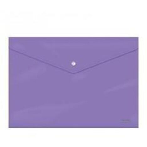 SOBRES POLIPROPILENO BROCHE MORADO FOLIO APAISADO 360X255 DOHE 91481