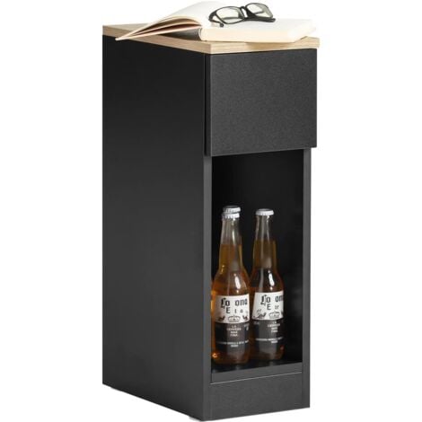 SOBUY Bedside Table Nightstand Side Table End Table Sofa Table Telephone Table Lamp Table,FBT111-WN