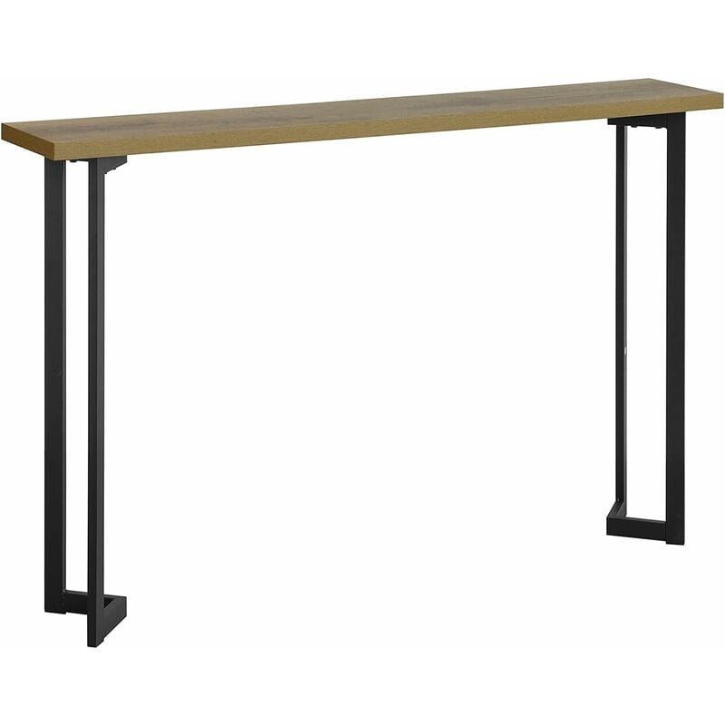 FSB50-PF Table Console Table d'entrée Buffet Bout de Canapé Table d'appoint Cadre et Pieds en Fer - Sobuy