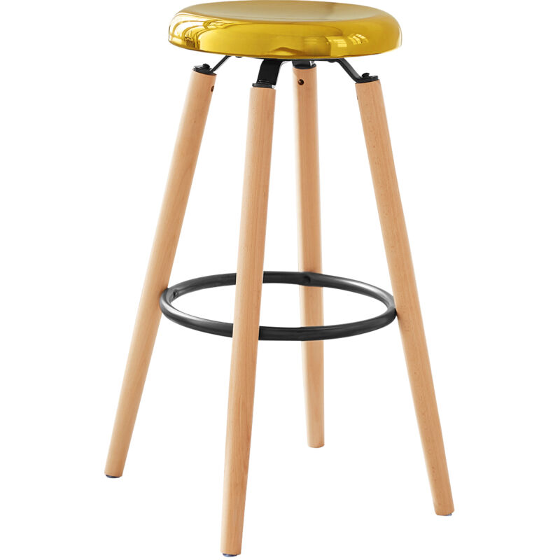 SoBuy FST89-G Tabouret de Bar Design avec Repose-Pieds Chaise de Bar Tabouret de Comptoir