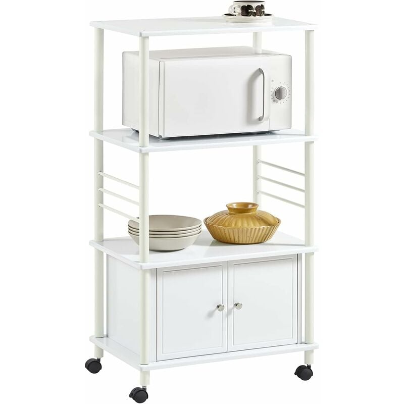 Sobuy Kitchen Storage Cabinet Kitchen Cart Microwave Shelf