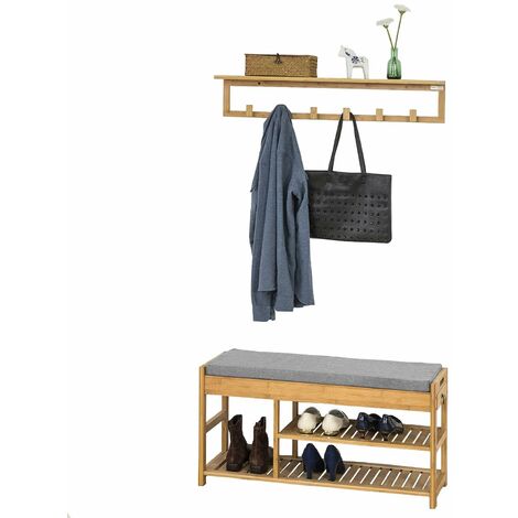 mobile appendiabiti con scarpiera