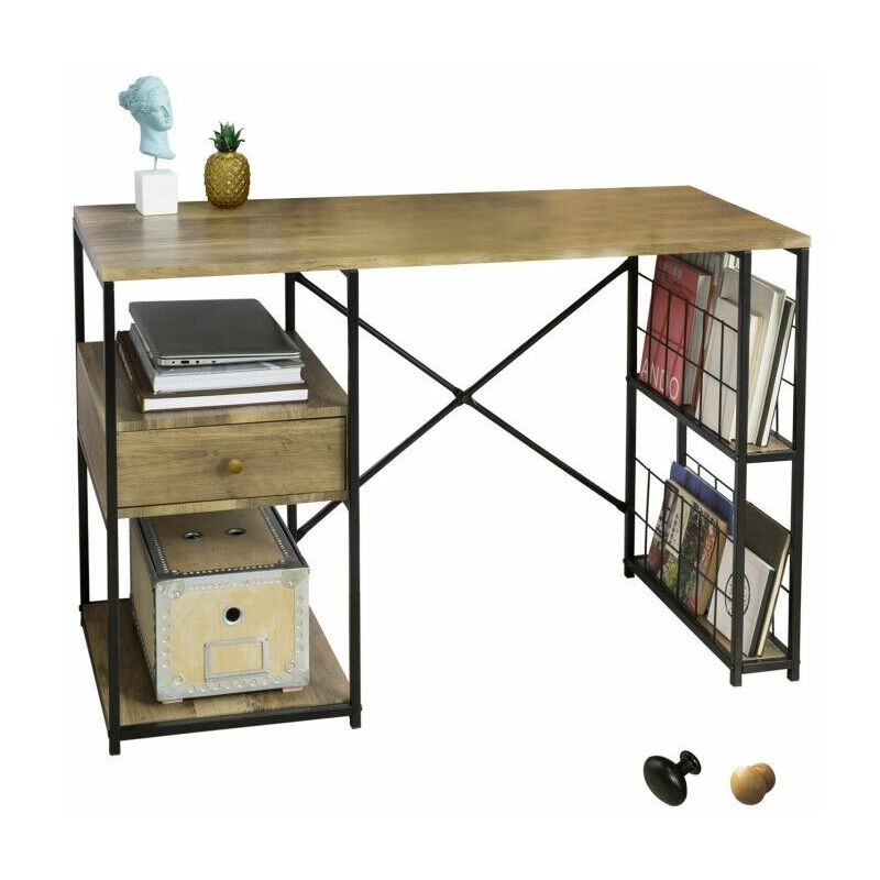 Modern Industrial Design Home Office Table Desk Computer Desk,FWT61-N - Sobuy
