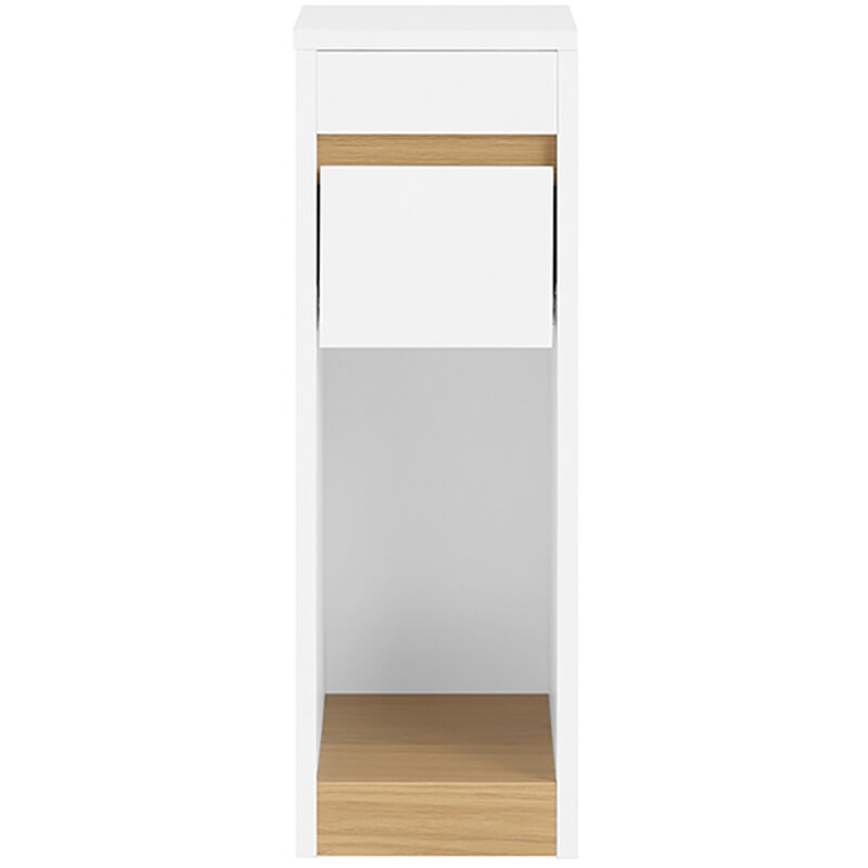 Sobuy Nachttische Mit Abnehmbarem Oberteil Und Schublade, Schmale Beistelltische Für Sofa, Nachttische Für Schlafzimmer Und Wohnzimmer, Hoher Schmaler