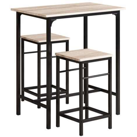 SoBuy OGT10-N,Bar Set-1 Bar Table and 2 Stools