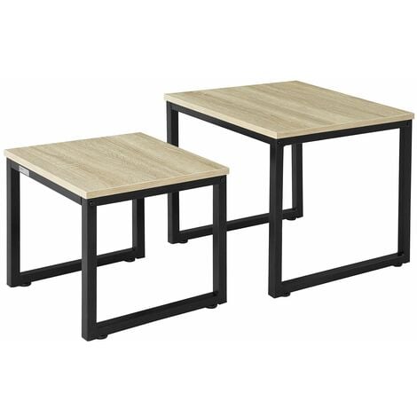 SoBuy Set 5 Tavolo con 4 sgabelli,Bancone Bar tavolo bar con sgabelli  penisola cucina Nero OGT22-SCH