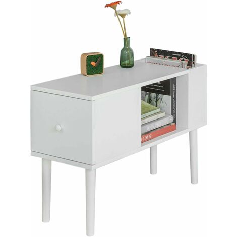 main image of "SoBuy Sofa Side Table Bookcases and Shelving units,FBT60-W"