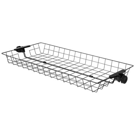 SoBuy Two Storage Baskets for Adjustable Wardrobe Organizer FRG34-P02