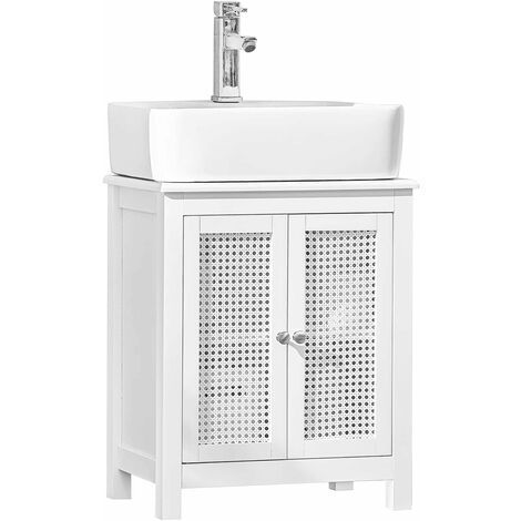 SoBuy Under Sink Cabinet Bathroom Vanity Unit,  BZR35-W