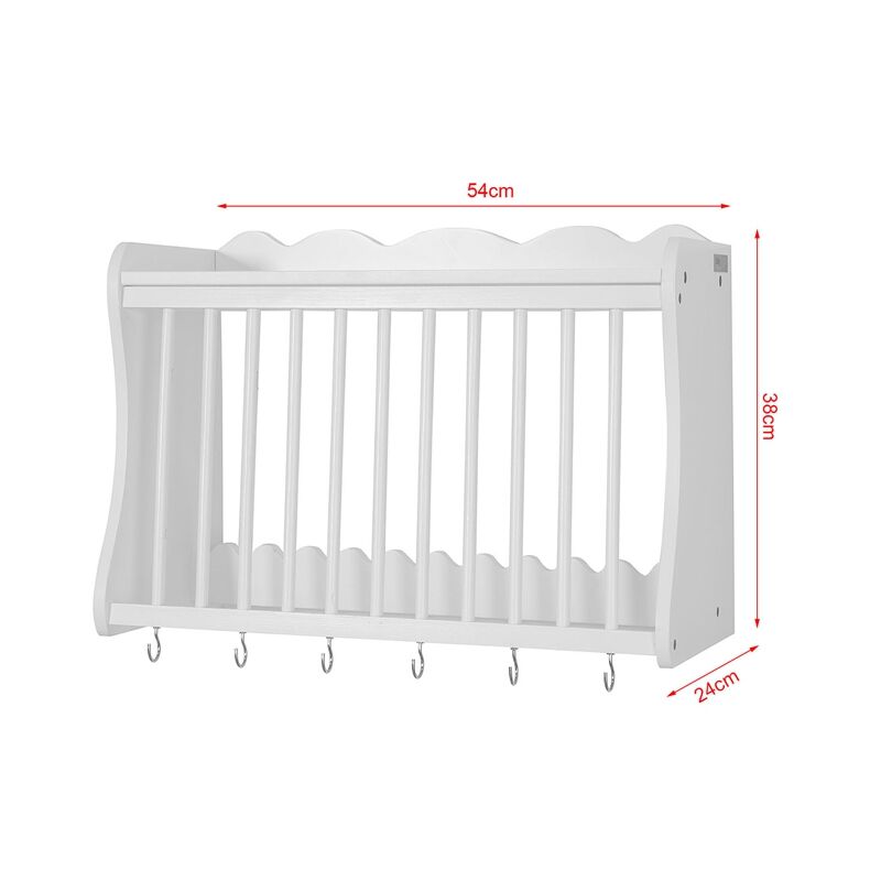 So Wall Mounted Kitchen Plate Cup Holder Dish Storage Rack Shelf Frg275 W So Wall Mounted Kitchen Plate Cup Holder Dish Storage Rack Shelf Frg275 W