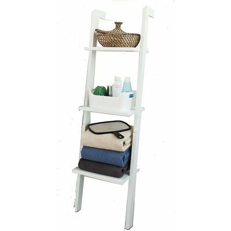 SoBuy®FRG32-Wtanterias libreriastanterias de diseñotantería de pared, blanco, 3 estantes
