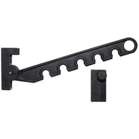 Socchiudi Finestra Per 1 Anta 1 Ante Nero Set 5 Pezzi - Masidef
